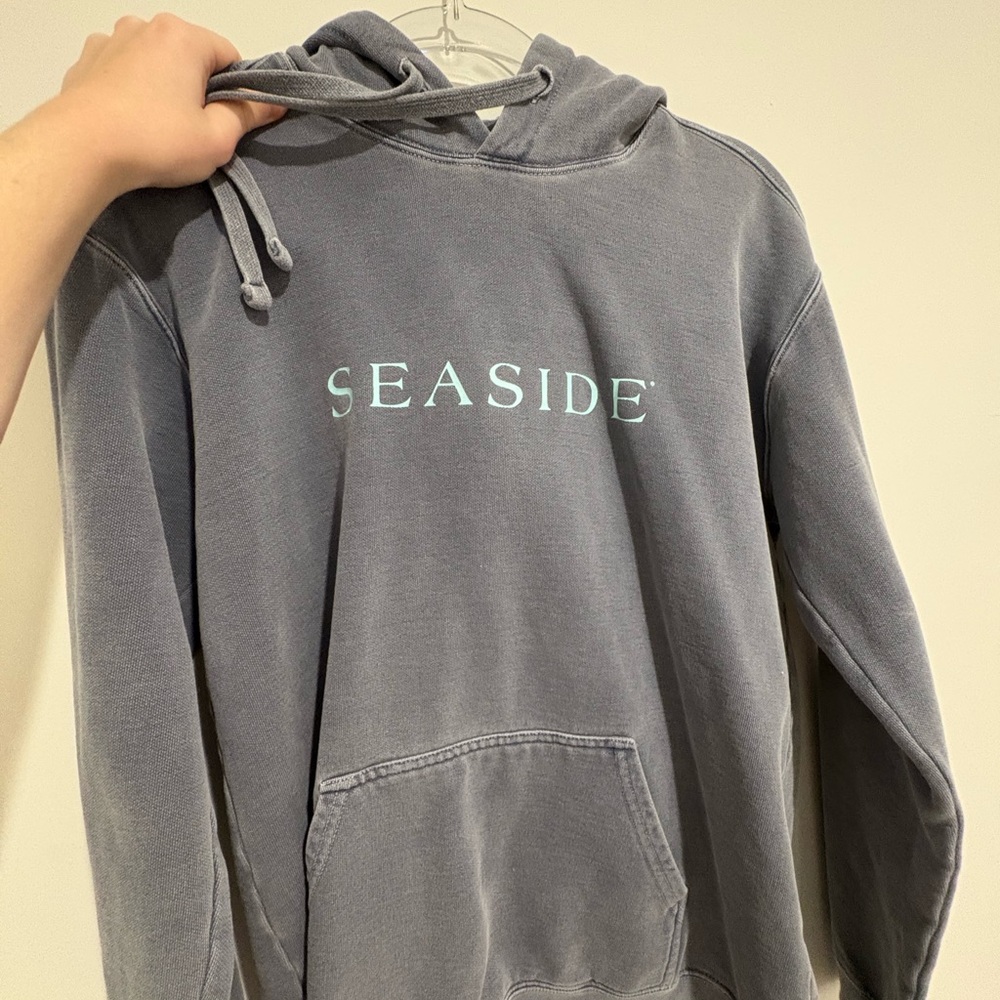 Gray Seaside Hoodie